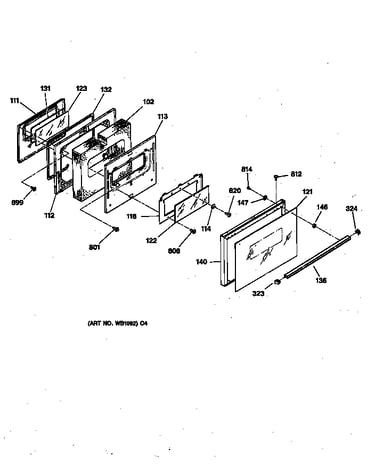 Oven door