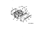 Hotpoint RB756GT4WW door diagram