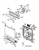 Escutcheon & door assembly