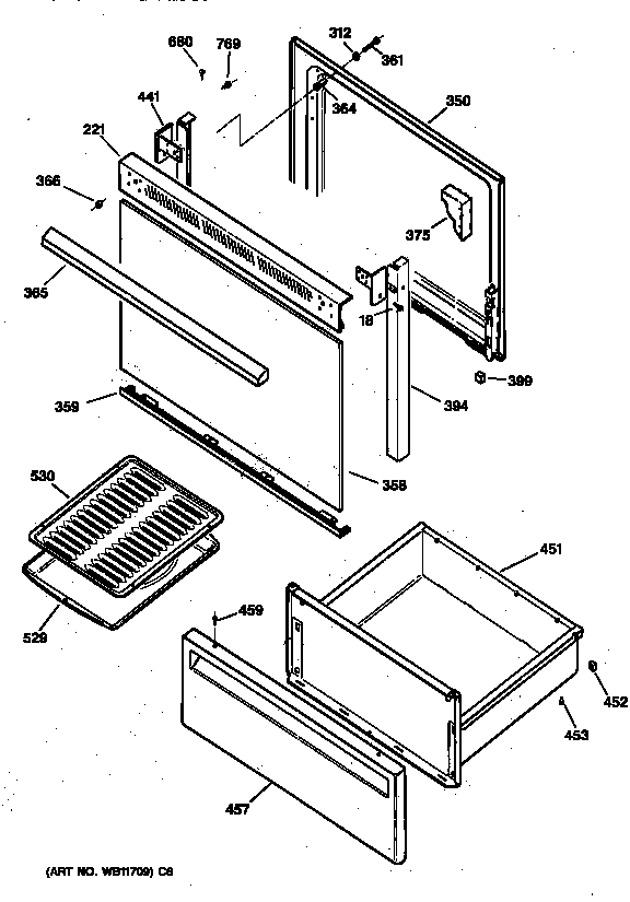 Door & drawer parts