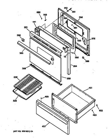 Door & drawer parts
