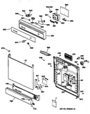 Escutcheon & door assembly