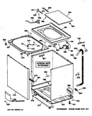 Cabinet, cover & front panel