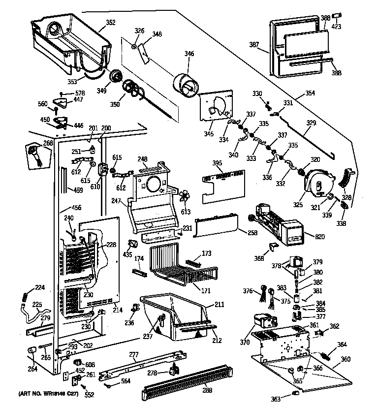 Freezer section