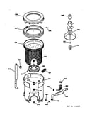 Tub, basket & agitator