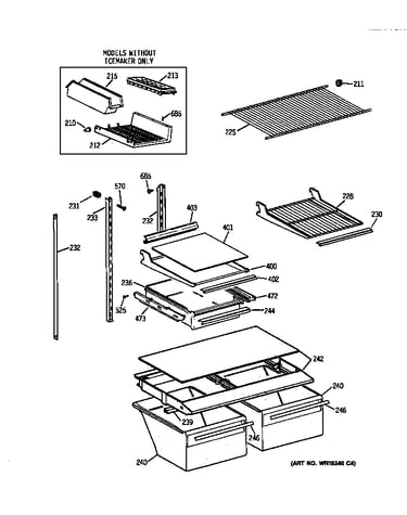 Shelf parts