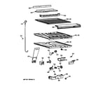 GE TBX18DAXXRWW compartment separator parts diagram