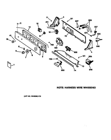 Controls & backsplash