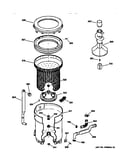 Tub, basket & agitator