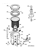 Tub, basket & agitator