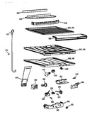 Compartment separator parts