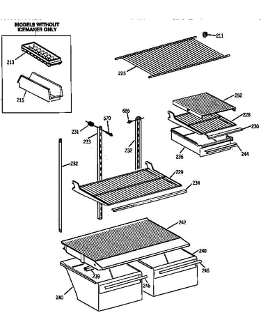 Shelf parts