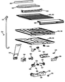 Compartment separator parts