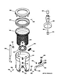 Tub, basket & agitator