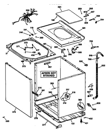 Cabinet, cover & front panel