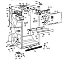 GE TBX18SAXQRAA cabinet parts diagram