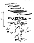 Compartment separator parts