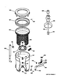 Tub, basket & agitator