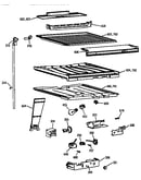 Compartment separator parts