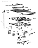 Compartment separator parts