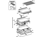 Hotpoint CTX18GAZCRWW shelf parts diagram