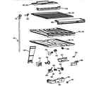 Hotpoint CTX18GAZCRWW compartment separator parts diagram