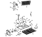 Hotpoint CTX18GAZCRWW unit parts diagram