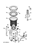 Tub, basket & agitator