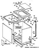 Cabinet, cover & front panel