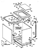 Cabinet, cover & front panel