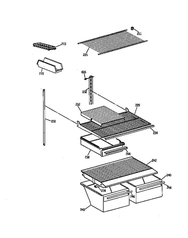 Shelf parts