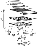Compartment separator parts