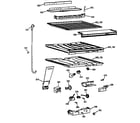 Hotpoint CTX21BIXSRWW compartment separator parts diagram