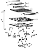 Compartment separator parts