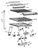 Compartment separator parts