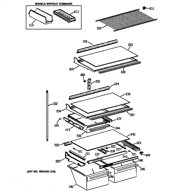 SHELF PARTS