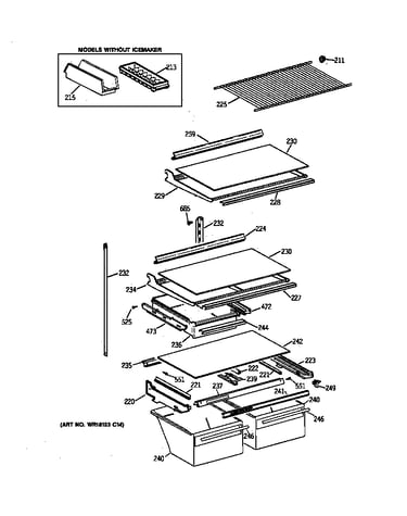 Shelf parts