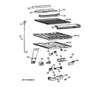 Hotpoint CTX21GAXSRAA compartment separator parts diagram