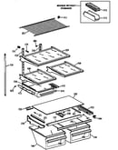Shelf parts