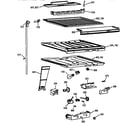 GE MTX21DIZHRWW compartment separator parts diagram