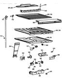 Compartment separator parts