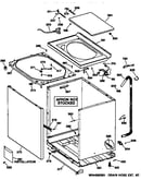 Cabinet, cover & front panel