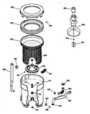 Tub, basket & agitator