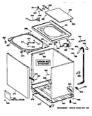 Cabinet, cover & front panel