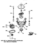 Suspension, pump & drive components