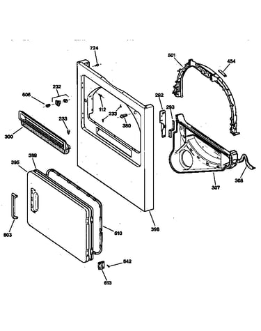 Cabinet front