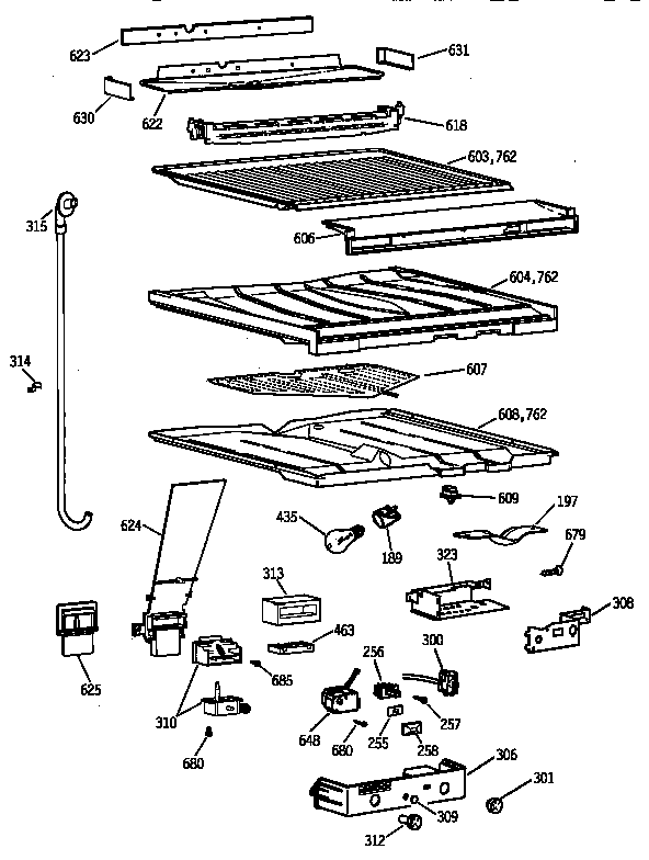 SEPARATOR COMPARTMENT PARTS