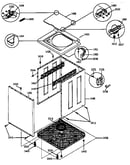 Washer cabinet