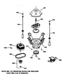 Suspension, pump & drive components