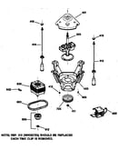 Suspension, pump & drive components